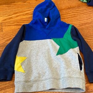Mini Boden star design hoodie